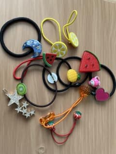 子供　ヘアゴム　まとめ売りのサムネイル