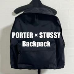 激レア】PORTER × STUSSY Backpack バックパック - メルカリ