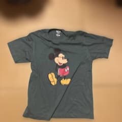 UNIQLO UT ミッキーマウス Tシャツ ダークグリーン Mのサムネイル