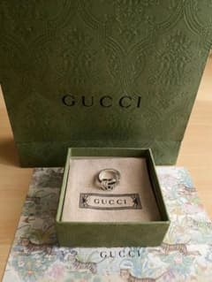 GUCCI シルバーリング　ダブルG キーリングのサムネイル