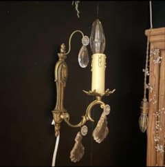 フランスアンティーク ウォールランプ A - メルカリ