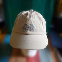 merry jenny 手つなぎベア刺繍キャップ ベージュ フリーサイズ