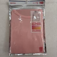 ユニクロ ヒートテック（Uネック） 半袖 KIDS 150のサムネイル