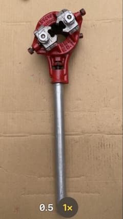 手動ねじ切り パイプカッター 工具 SMS SRB No.1 中古 SMS 手動ねじ切り機 3/4 SRB NO.1 CMC パイプカッタ― NO.2 6A-50A