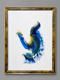 抽象画 アクリル画 簡易額装付きのサムネイル