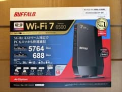 BUFFALO Wi-Fi 7 無線LANルーター WSR6500BE6P-BK - メルカリ