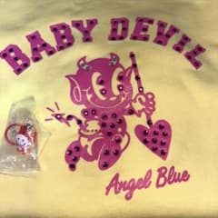 【新品希少】Angel Blue BABY DEVIL 半袖カットソー イエローのサムネイル