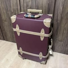 本日中 嵯峨様専用　actus color's トランク風　キャリーケースのサムネイル