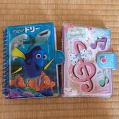 【最終価格】シール帳音符＆ニモドリー2点セット （シール付き）平成レトロのサムネイル
