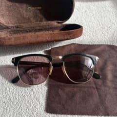 RIDE様専用　TOM FORD TF248 メガネ ブラック/ゴールドのサムネイル