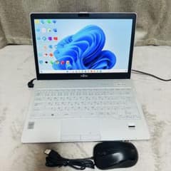 S491 富士通ノートパソコンi5コンパクトSSD高速Windows11オフィス
