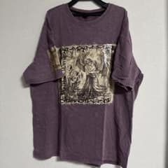 ヴィンテージ加工 天使プリント Tシャツ オーバーサイズのサムネイル