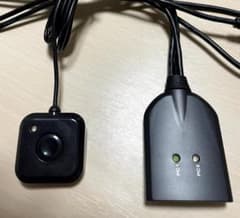 [中古][エレコム]キーボード・マウス用パソコン切替器 KM-A22BBKのサムネイル