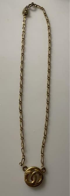 CHANELシャネル ネックレス ココマーク ヴィンテージ1983 刻印ありレア 