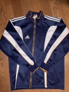 adidas トラックジャケット ジャージ ネイビーのサムネイル