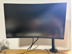 DELL 27-inch Gaming Monitor 144Hz 1500R