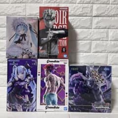 フィギュア まとめ売り 5体セット 未開封 【 ミク ヒソカ ナルト 魔虚羅 】