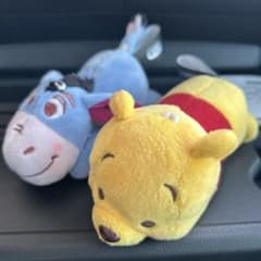 くまのプーさん 赤いほっぺ 寝そべりマスコット プーさん イーヨー