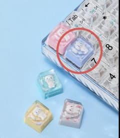 PLAVE MMMM BABY ROOM POINT RESIN KEYCAPのサムネイル