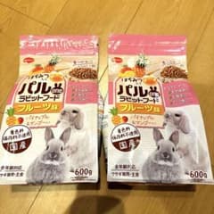 パルone ラビットフード フルーツ味 600g 2袋セットのサムネイル
