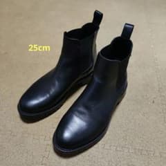 gu リアルレザーサイドゴアブーツ 25cmのサムネイル