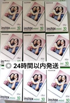 FUJIFILM instax mini インスタントチェキフィルム 9箱のサムネイル