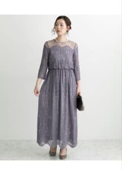 troisiemechaco　チュールパネルレースドレス　オケージョンドレスのサムネイル