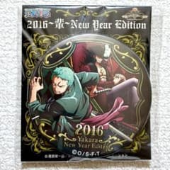 ワンピース 大海賊袋2016(金) 輩缶バッジ ゾロ ミホーク - メルカリ