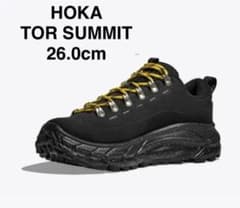 HOKA ONEONE TOR SUMMIT ブラック 26cm - メルカリ