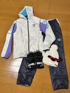 ⭐︎blue A様専用⭐︎umbroアンブロウインドブレーカー上下のサムネイル