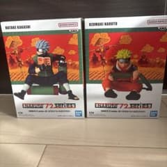 NARUTO 72 series-03 うずまきナルト はたけカカシ 2種セットのサムネイル