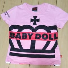 値下げ☆BABYDOLL☆ディズニーTシャツ☆80cmのサムネイル