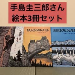 手島圭三郎3冊セットしまふくろうのみずうみ おおはくちょうのそら