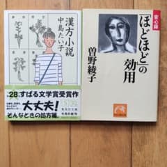 漢方小説 中島たい子 ほどほどの効用 2冊セットのサムネイル