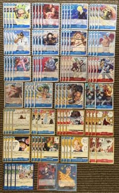 ワンピースカード　赤青ルーシーデッキパーツ