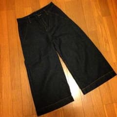 GU デニム ワイドパンツのサムネイル