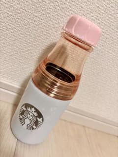 スターバックス タンブラー ステンレスボトル 水筒 500mL 韓国限定 桜のサムネイル