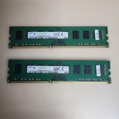Samsung DDR3 メモリー 4GB 2枚セット 合計8GBのサムネイル