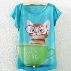 うさぎさん専用！猫Tシャツ 2まいのサムネイル