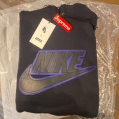 Supreme Nike Leather Applique Hooded XLのサムネイル