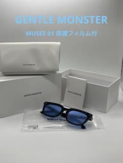 GENTLE MONSTER MUSEE 01 ブルーレンズ BTS 希少レア. - メルカリ