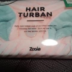 Zooie 吸水ヘアターバン ウサギ耳のサムネイル