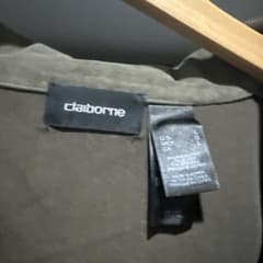 claiborne ハーフジップ トップス カーキ Lのサムネイル