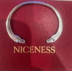 ◾️完売品◾️ NICENESS DWIGHT バングル レザーポーチ付　ナイスネス ◾️完売品◾️ NICENESS DWIGHT バングル レザーポーチ付 ナイスネス