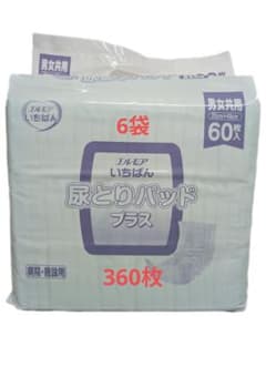 エルモアいちばん尿とりパッドプラス　6パック エルモア いちばん 尿とりパッド 長時間用 ( 24枚入 )/ : 爽快ドラッグ