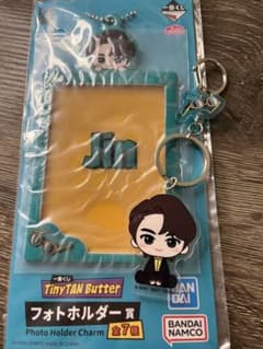 1 번 복권 TinyTAN Butter Jin 포토 홀더 키 홀더