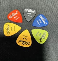 Alice ピック 6枚セット 1.50mm