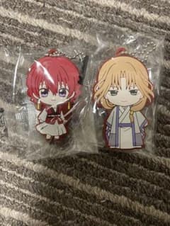 アクリルキーホルダー 赤髪と金髪のキャラクターのサムネイル