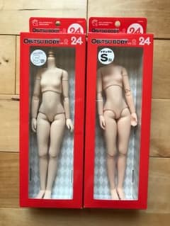 オビツ24 S胸　ホワイティ＆ナチュラル　2体セットのサムネイル