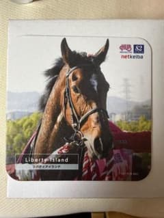 リバティアイランド コースター 競馬　Hub 非売品のサムネイル